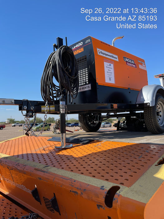 2022 Lincoln Electric LE400 Kubota V1505, Trlr, Cable Rack, Light Kit, ES Decals, T3