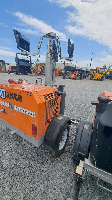 2024 Wanco WLTT-4MM4K Diesel, Deep Sea Controller, Shore Power Plug, Auto Start, (4) 350W LED Floodlights, 4kW Generator, 60 Gal Fuel Tank, 2" Ball, T3