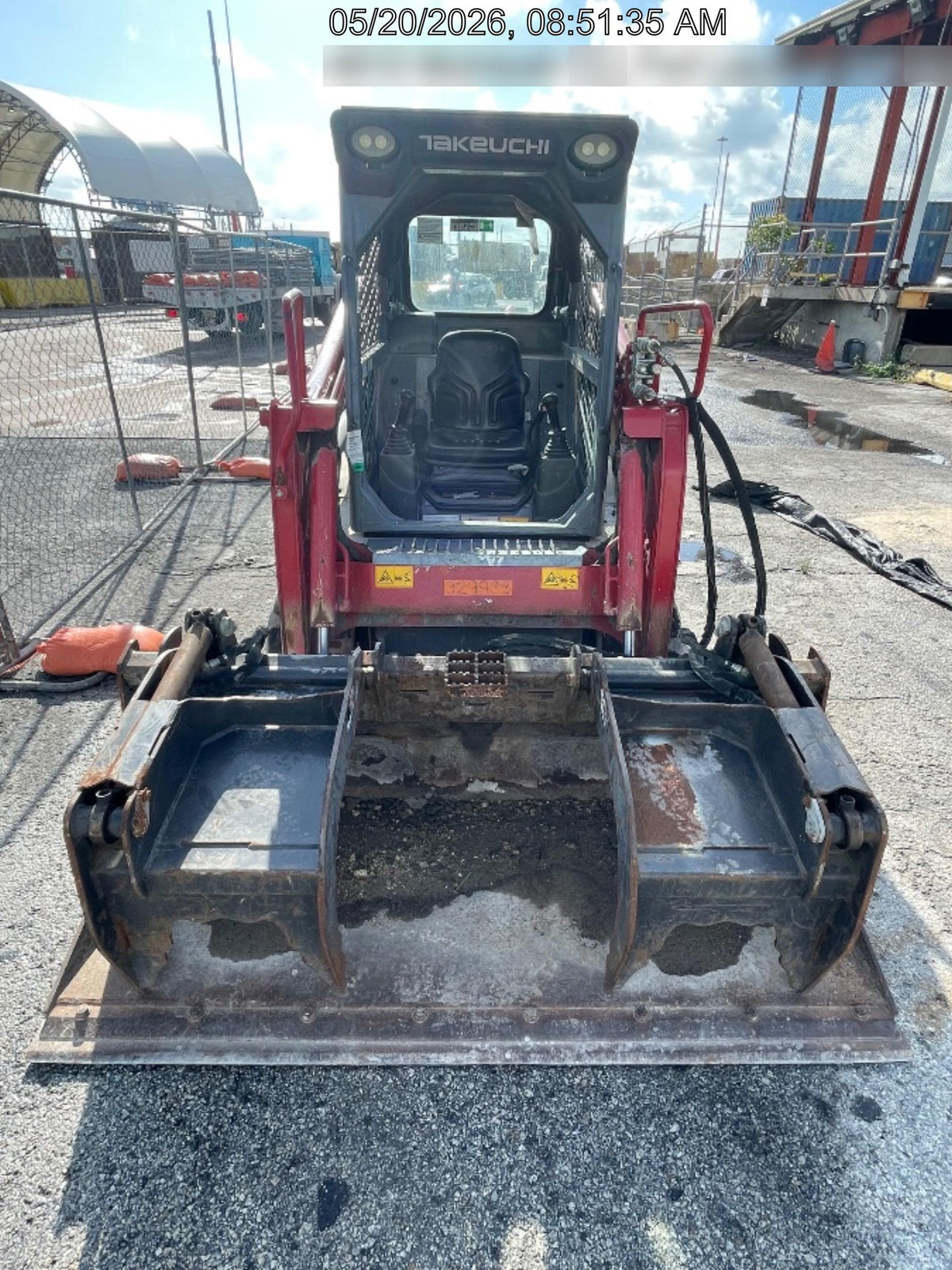2020 PALADIN 76" Scrap Grapple Bucket - Paladin