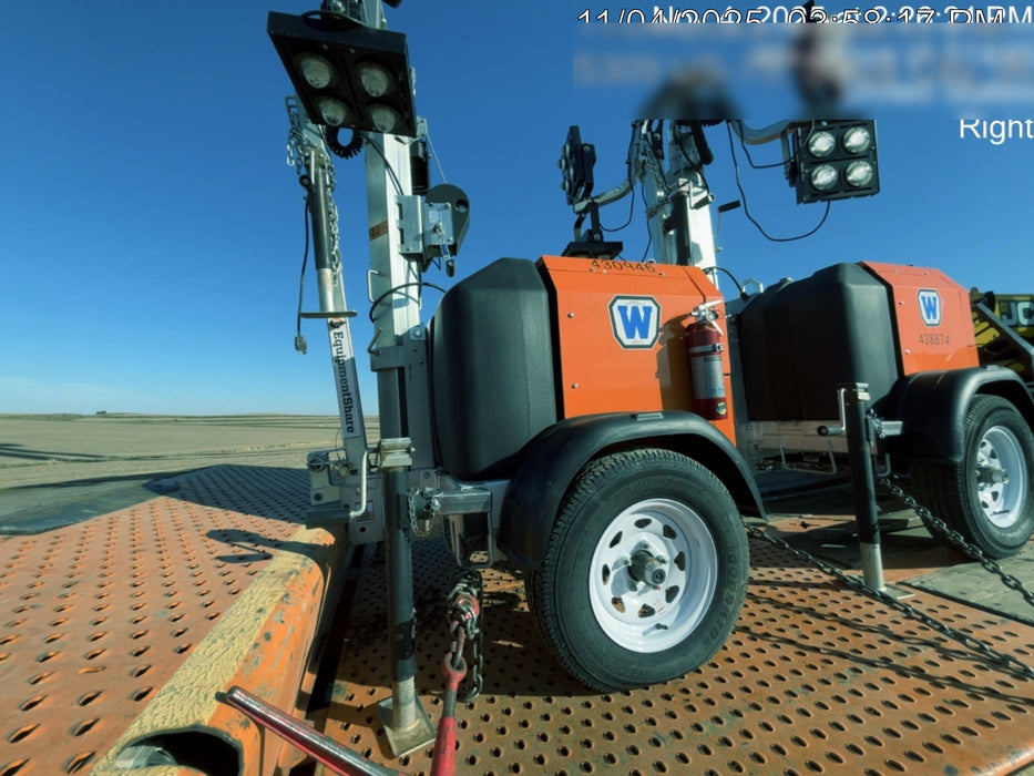 2024 Wanco WLTT-4MM4K Diesel, Deep Sea Controller, Shore Power Plug, Auto Start, (4) 350W LED Floodlights, 4kW Generator, 60 Gal Fuel Tank, 2" Ball, T3