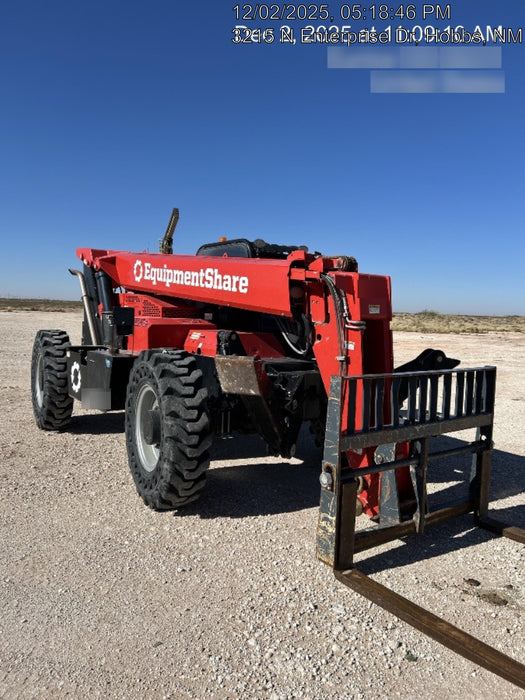 2019 Manitou MTA12042 Canopy, 120 HP , Solid Tires, Work Lights, Lift Hook, Auxiliary Hydraulics 66" Carriage and 60" Forks