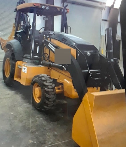 2019 John Deere 310LEP 310LEP, 4wd, Canopy, Standard dipper, ISO, Rear Auxiliary Hydraulics, Manual QC, Powertrain & Hydraulics, 60 Mo / 5,000hr Powertrain & Hydraulics Extended warranty, 12”, 18”, and 24” buckets