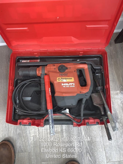 2022 HILTI TE 50-AVR