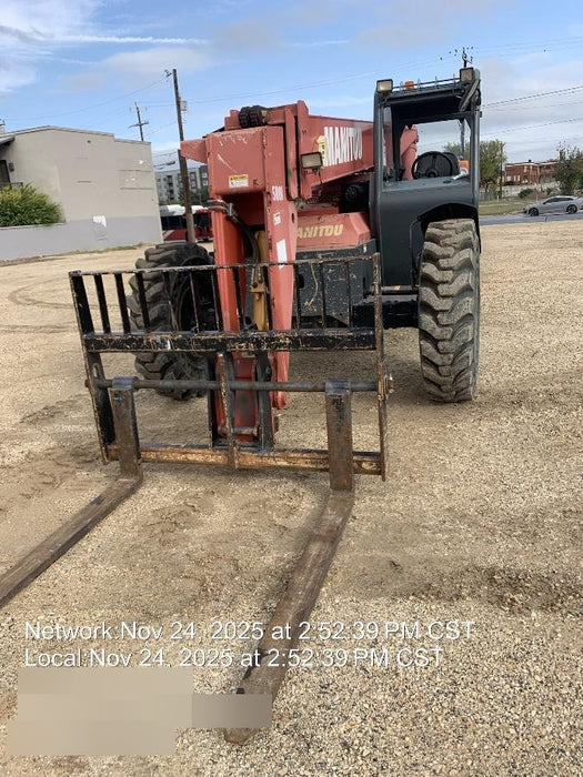 2017 Manitou 12042 Manitou MTA 12042, Solid Tires, 66" Carriage, Open ROPS, Flashing Beacon and Work Light Package