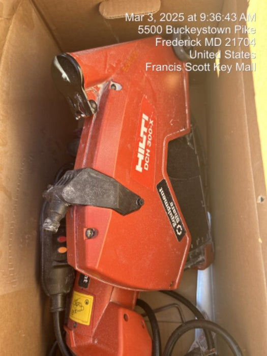2025 HILTI DCH 300-X