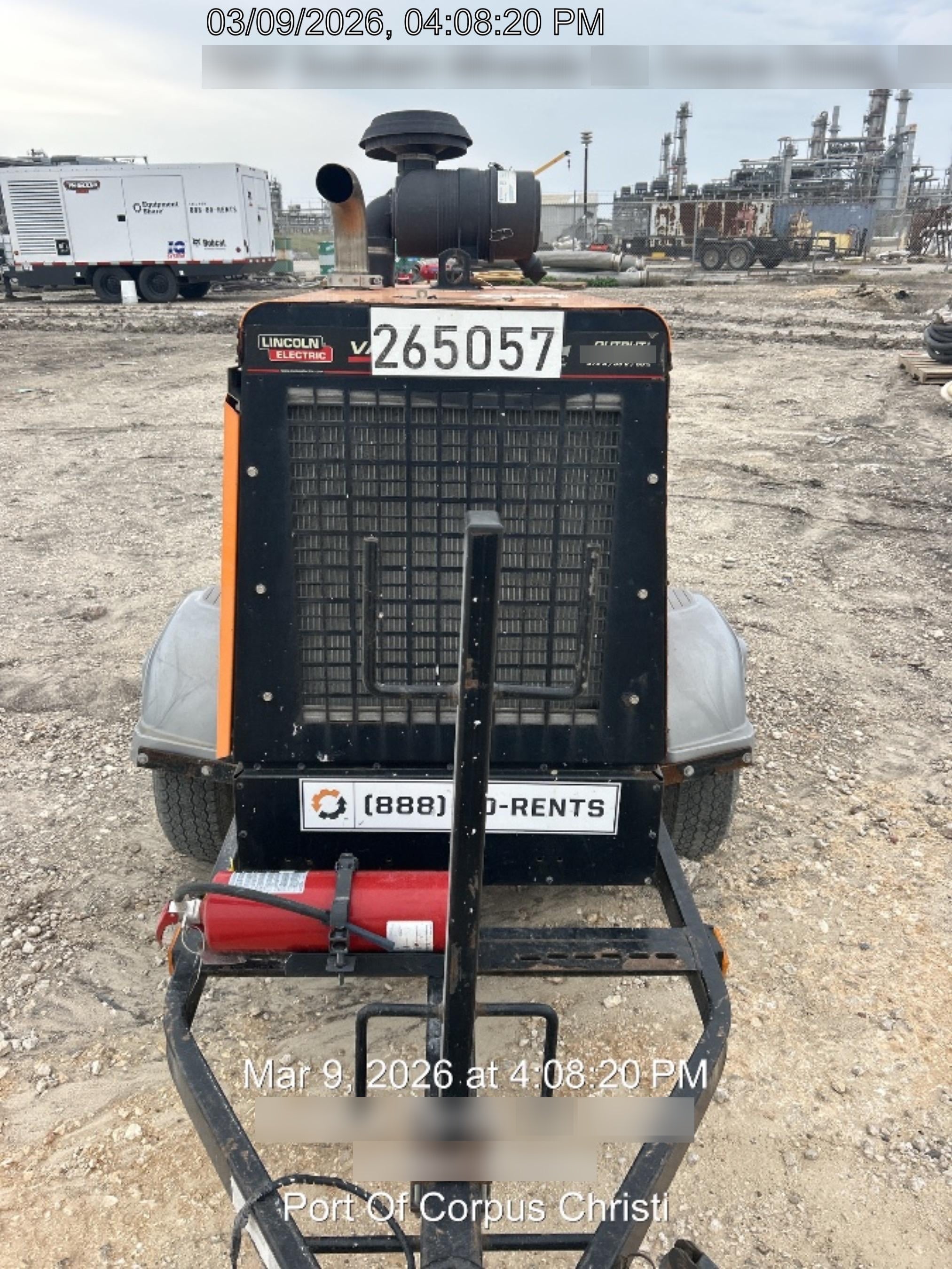 2022 Lincoln Electric Vantage 549X Crosslink Technology, Trailer Mounted, ES Decals, T3
