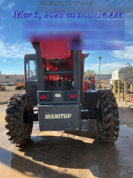 2019 Manitou MTA10055 MTA10055 - 120 HP T4, Canopy, Worklights/Strobe, Beacon, 66" Carriage, 60" Forks, Solid Tires, Lift Hook, Aux Hydraulics