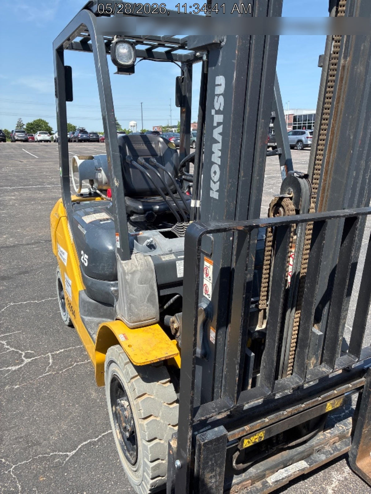 2018 KOMATSU FG25HT-16