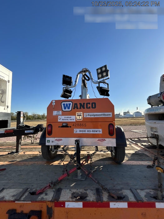 2024 Wanco WLTT-4MM4K Diesel, Deep Sea Controller, Shore Power Plug, Auto Start, (4) 350W LED Floodlights, 4kW Generator, 60 Gal Fuel Tank, 2" Ball, T3