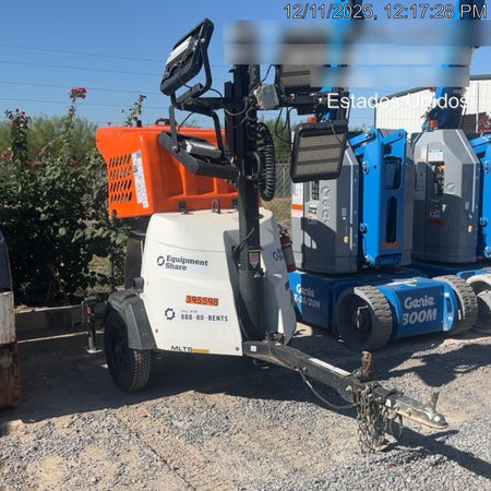 2024 Generac MLT2 Diesel, Flex Switch 120V Input, Powerzone Controller, 
(4) 320W LED Lights, 4kW Generator, 39.9 Gal Fuel Tank, 2" Ball, T3
