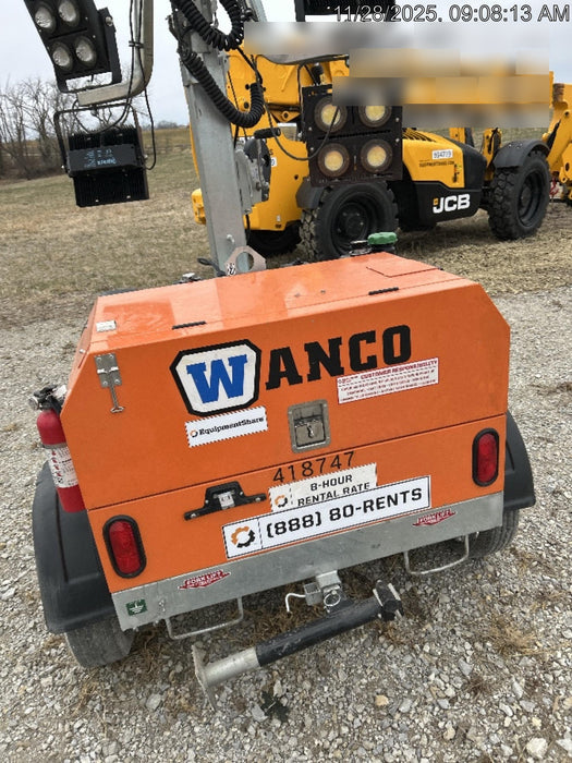 2024 Wanco WLTT-4MM4K Diesel, Deep Sea Controller, Shore Power Plug, Auto Start, (4) 350W LED Floodlights, 4kW Generator, 60 Gal Fuel Tank, 2" Ball, T3