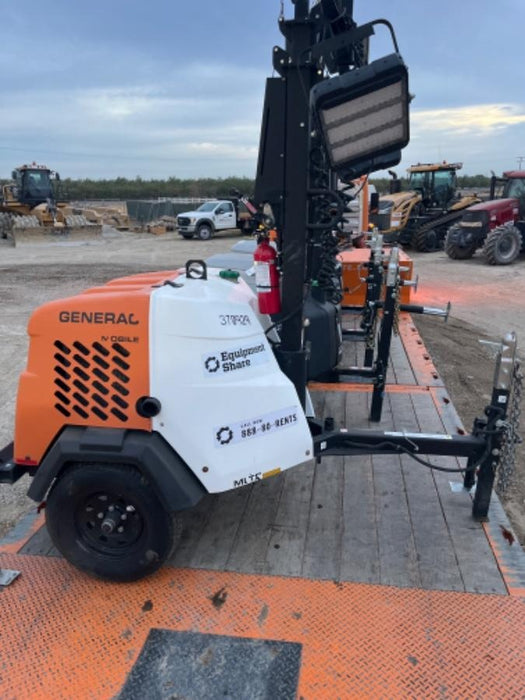 2023 Generac MLT2 Diesel, Flex Switch 120V Input, Powerzone Controller, 
(4) 320W LED Lights, 4kW Generator, 39.9 Gal Fuel Tank, 2" Ball, T3