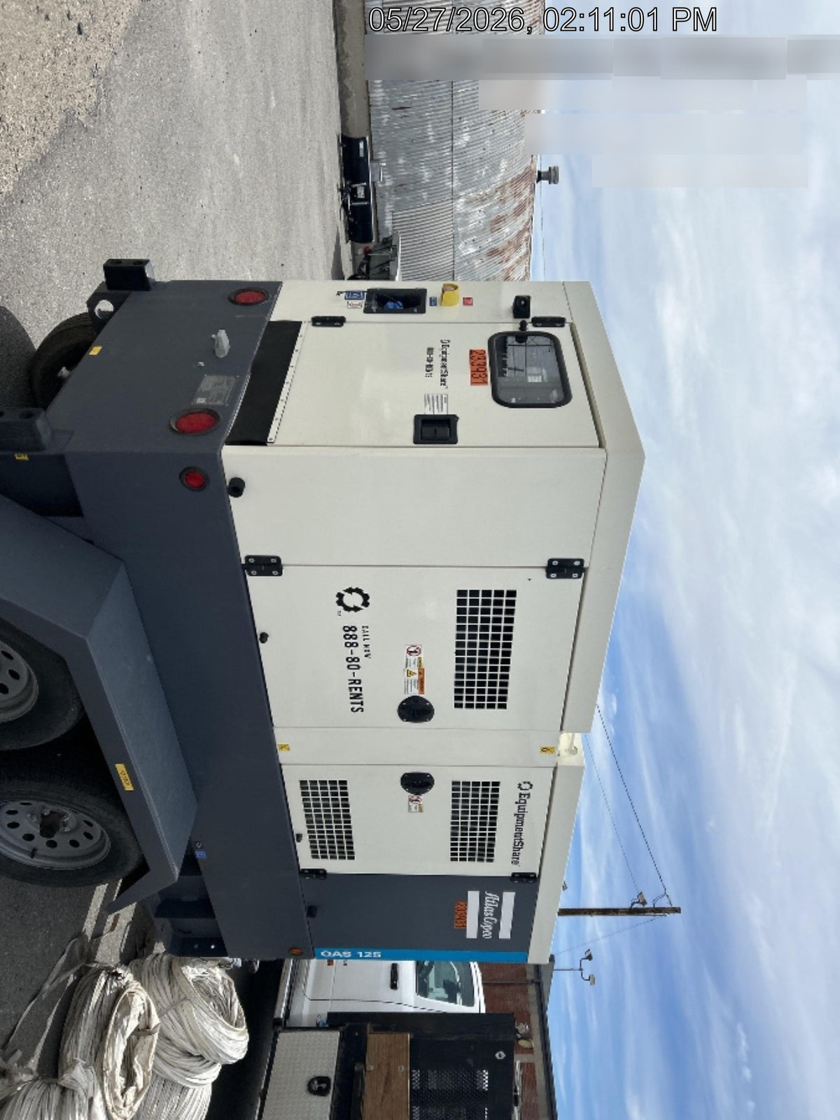 2022 ATLAS COPCO QAS 125