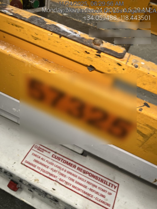 Custom Equipment HB-1430 <ul>
 <li>Hy-Brid Scissor Lift</li>
  <li>Platform capacity up to 670 lbs.</li>
  <li>Working height up to 20 ft</li>
  <li>Weighs under 1,700 lbs.</li>
  <li>Non-marking wheels </li>
</ul>