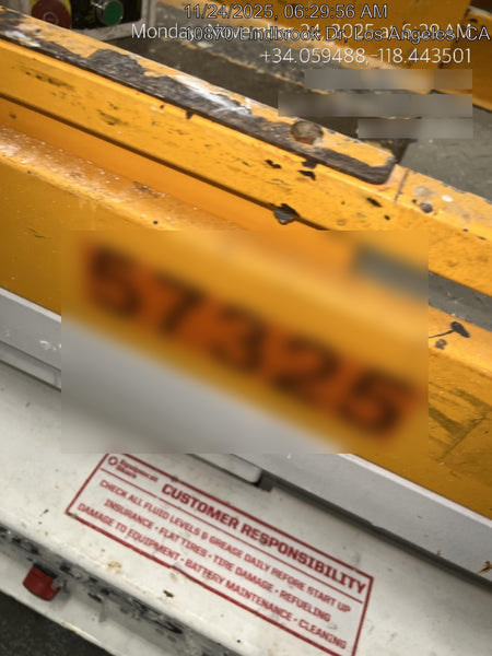 Custom Equipment HB-1430 <ul>
 <li>Hy-Brid Scissor Lift</li>
  <li>Platform capacity up to 670 lbs.</li>
  <li>Working height up to 20 ft</li>
  <li>Weighs under 1,700 lbs.</li>
  <li>Non-marking wheels </li>
</ul>