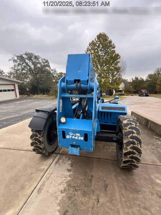 2017 Genie GTH-636 Genie GTH636 Telehandler, 48" Carriage, Solid Tires