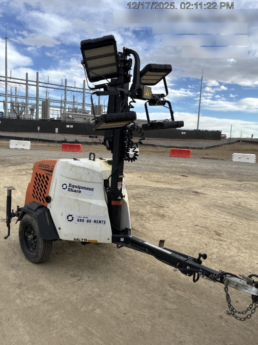 2023 Generac MLT2 Diesel, Flex Switch 120V Input, Powerzone Controller, (4) 320W LED Lights, 4kW Generator, 39.9 Gal Fuel Tank, 2" Ball, T3