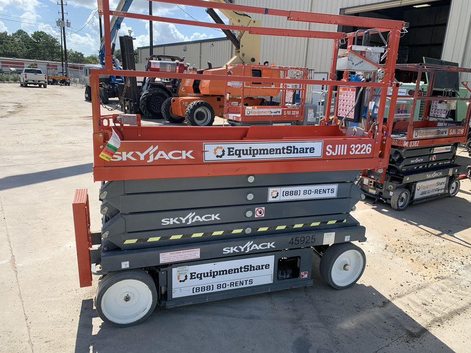 2019 Skyjack SJIII-3226 Standard Options, Trojan Batteries