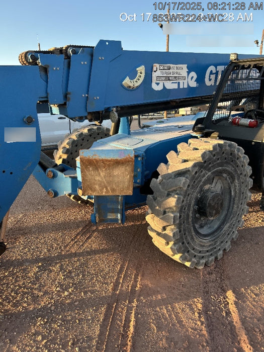 2018 Genie GTH-1056 GTH-1056 w/Open ROPS, Solid Tires, Work Lights, 60" carriage/forks, cab mesh, beacon