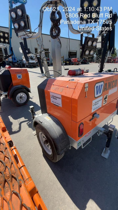 2024 Wanco WLTT-4MM4K Diesel, Deep Sea Controller, Shore Power Plug, Auto Start, (4) 350W LED Floodlights, 4kW Generator, 60 Gal Fuel Tank, 2" Ball, T3