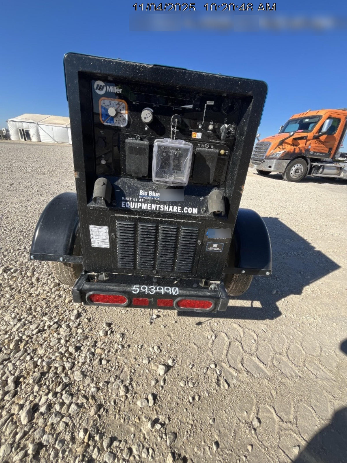 2025 MILLER ELECTRIC BIG BLUE 400