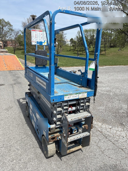 2019 Genie GS-1930 Fixed Rails with Chain Entry