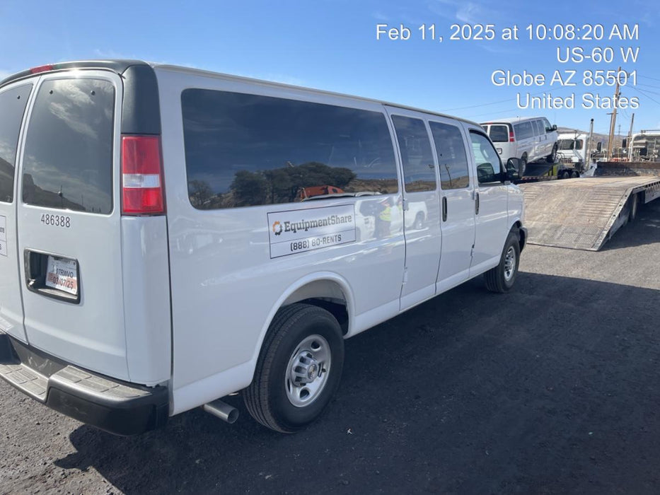 2025 CHEVROLET Express Van - Rental