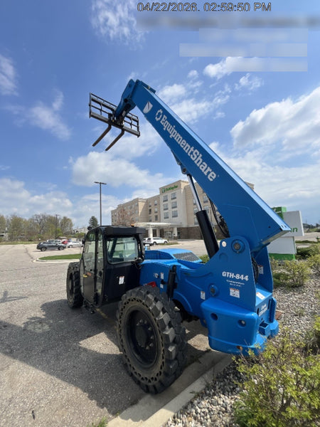2024 Genie GTH-844 74Hp Dsl, Cab/Heat/Air, Sld Tires, LED WL, Bcn, L Hook, T3 + Access Control