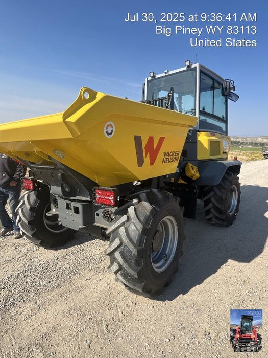 2025 WACKER NEUSON DV604 Cab Standard Tires