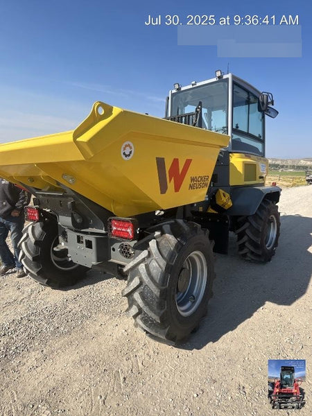 2025 WACKER NEUSON DV604 Cab Standard Tires