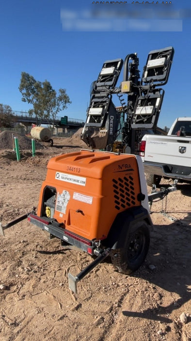 2023 Generac MLT2 Diesel, Flex Switch 120V Input, Powerzone Controller, (4) 320W LED Lights, 4kW Generator, 39.9 Gal Fuel Tank, 2" Ball, T3