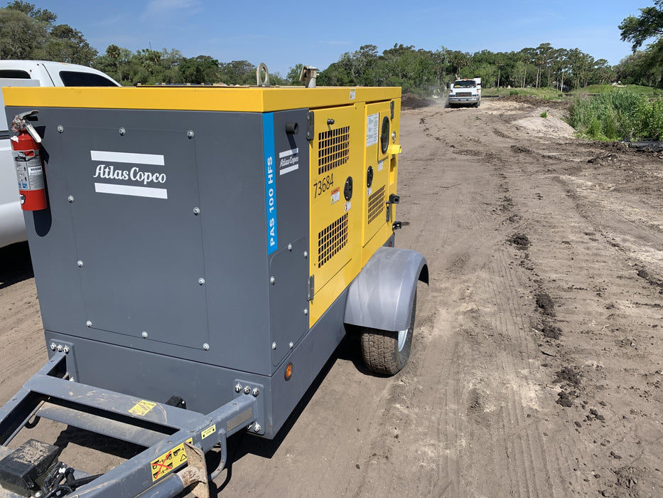 2020 ATLAS COPCO PAS 100 HF CS Enclosed