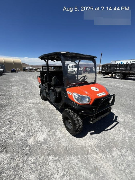 2022 Kubota RTV-X1140W-H Plastic Canopy, Windshield Acrylic Clear, LED Strobe Light, Wire Harness Kit, Back up Alarm