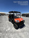 2022 Kubota RTV-X1140W-H Plastic Canopy, Windshield Acrylic Clear, LED Strobe Light, Wire Harness Kit, Back up Alarm