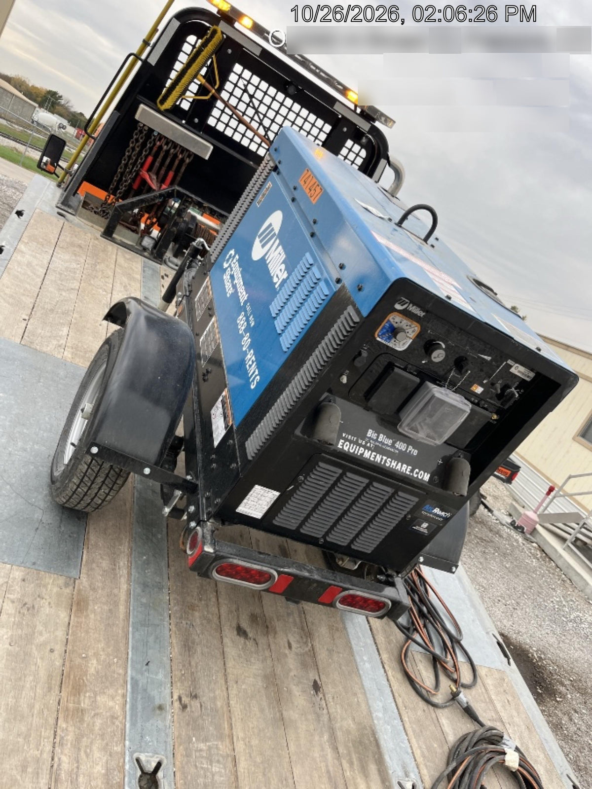 2026 MILLER ELECTRIC BIG BLUE 400