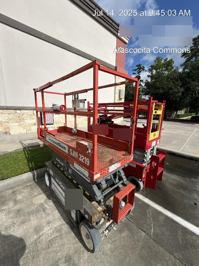 2019 Skyjack SJIII-3219 Standard Options, Trojan Batteries