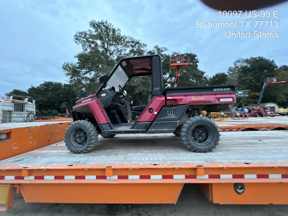 2021 Yanmar YU1000 Canopy, Steel Wheel, Poly WindShield, Beacon, Backup Alarm