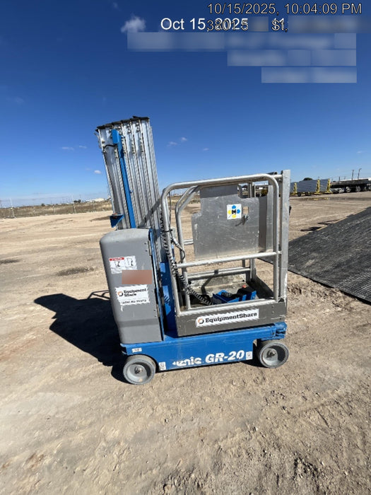 2020 GENIE GR-20