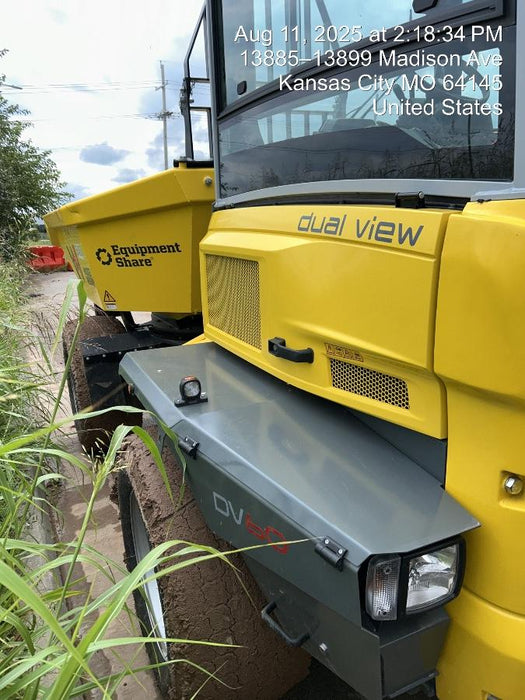 2025 WACKER NEUSON DV605 Cab Turf Tires