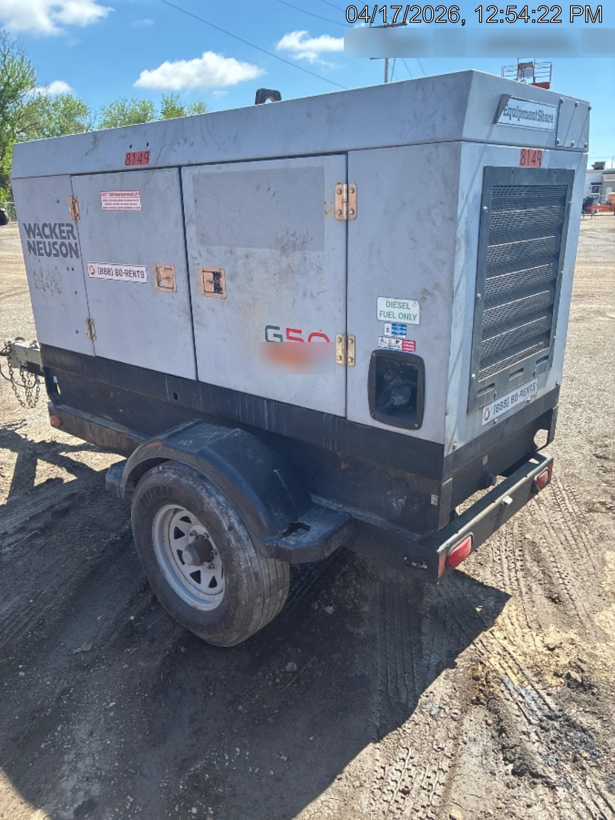 2018 WACKER NEUSON G50
