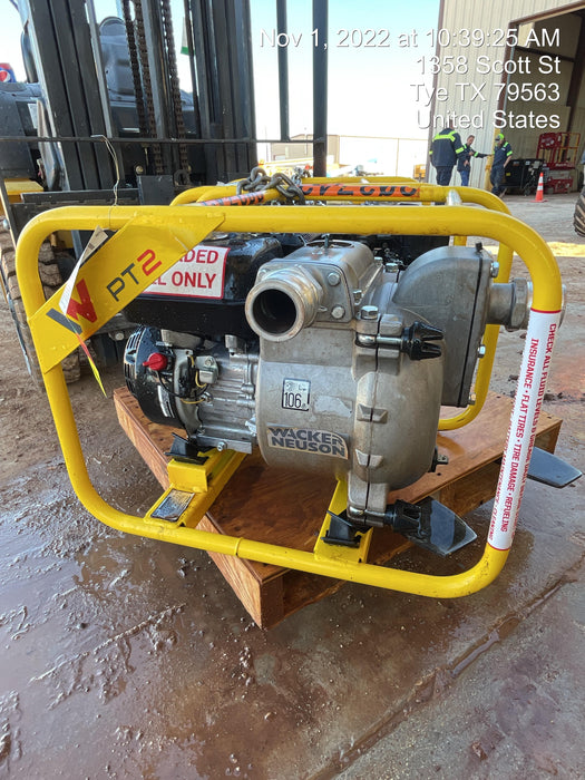 2021 WACKER NEUSON PT2A