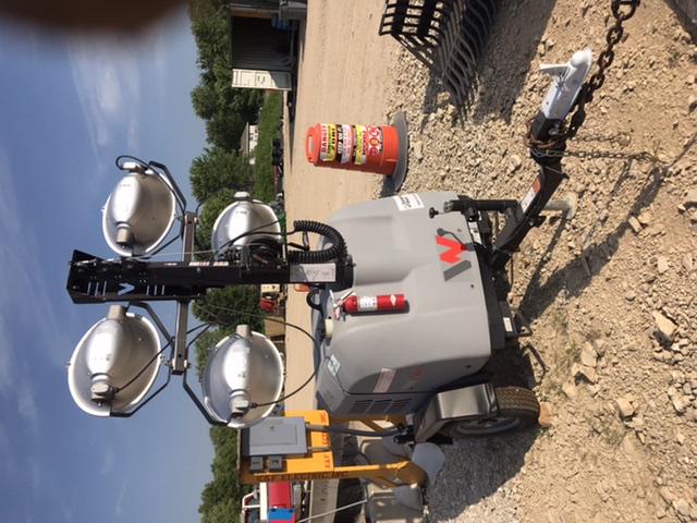 2019 Wacker Neuson LTV6L-MH Wacker Neuson LTV6L Mobile Light Tower w/Fuel Level Sensor Installed