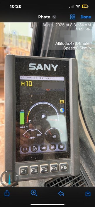 2019 SANY SY265C LC
