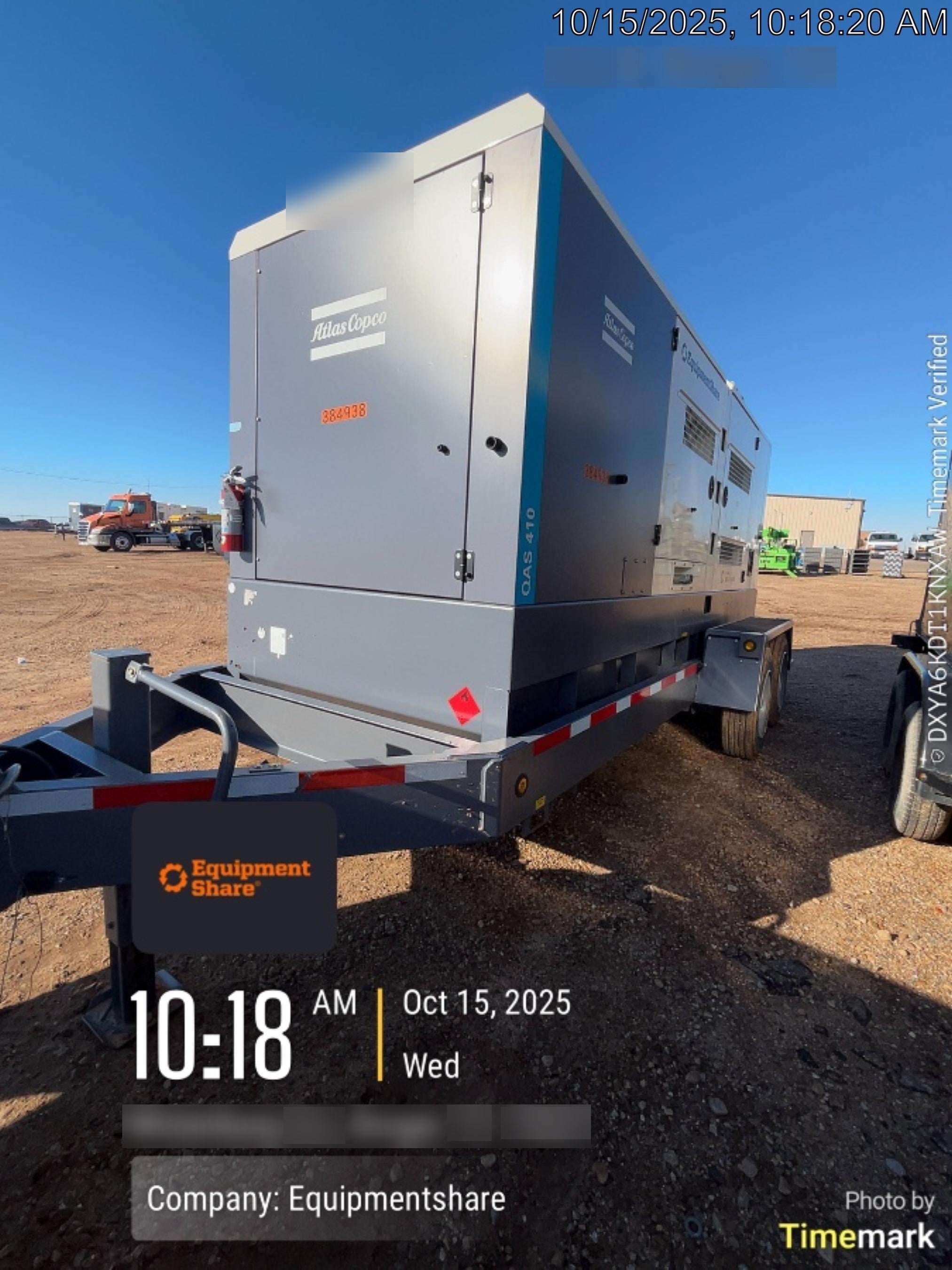 2023 ATLAS COPCO QAS 410