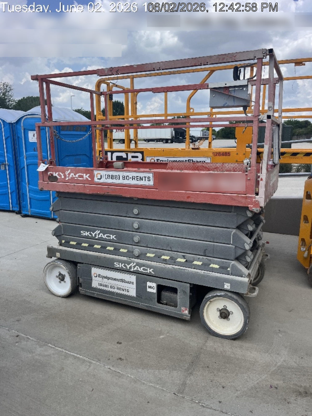 2016 Skyjack SJIII-4632 Skyjack SJ4632 Scissor Lift