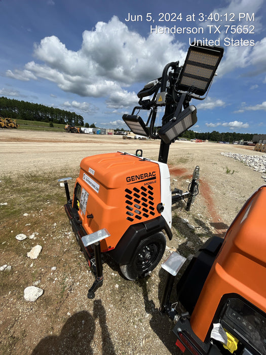 2024 Generac MLT2 Diesel, Flex Switch 120V Input, Powerzone Controller, 
(4) 320W LED Lights, 4kW Generator, 39.9 Gal Fuel Tank, 2" Ball, T3