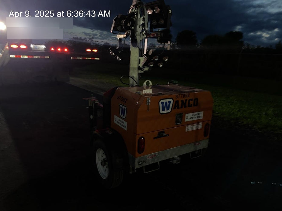 2023 Wanco WLTT-4MM4K Diesel, Deep Sea Controller, Shore Power Plug, Auto Start, (4) 350W LED Floodlights, 4kW Generator, 60 Gal Fuel Tank, 2" Ball, T3