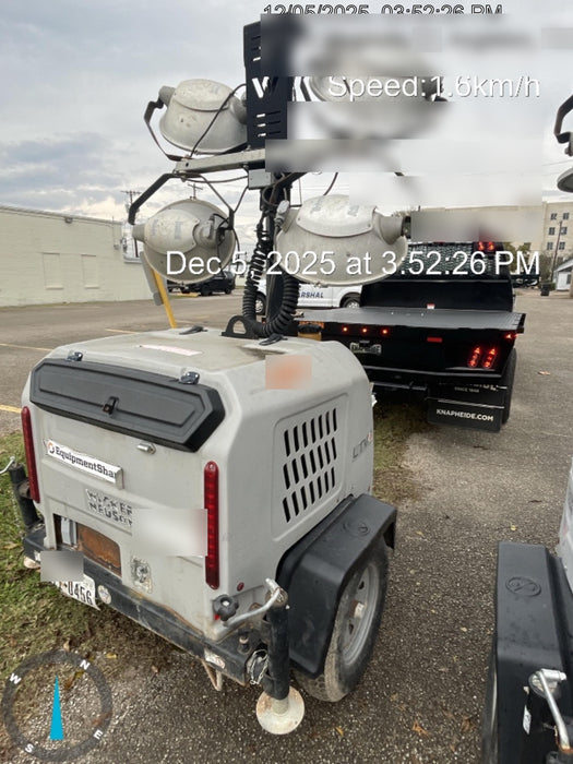 2019 Wacker Neuson LTV6L-MH Wacker Neuson LTV6L Mobile Light Tower w/Fuel Level Sensor Installed
