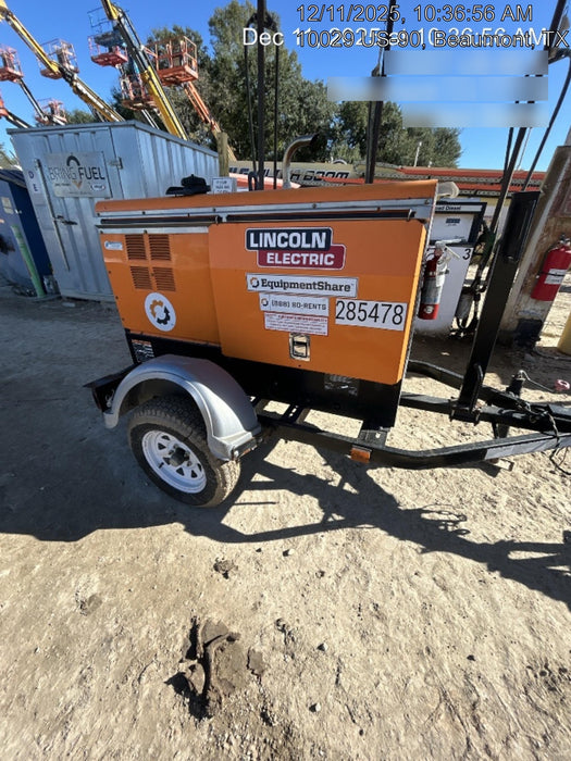 2022 Lincoln Electric LE400 Kubota V1505, Trlr, Cable Rack, Light Kit, ES Decals, T3