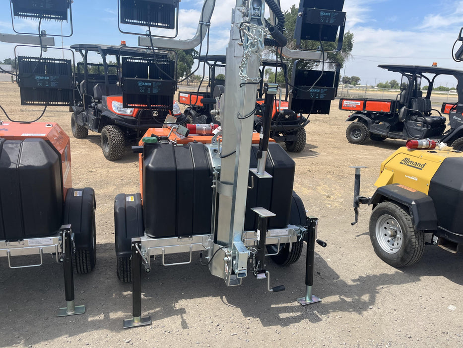 2024 Wanco WLTT-4MM4K Diesel, Deep Sea Controller, Shore Power Plug, Auto Start, (4) 350W LED Floodlights, 4kW Generator, 60 Gal Fuel Tank, 2" Ball, T3